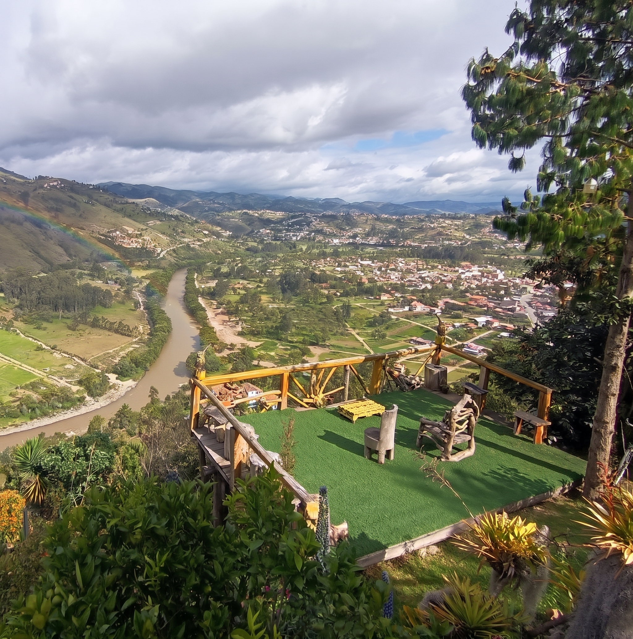 Vista panorámica desde el Balcón