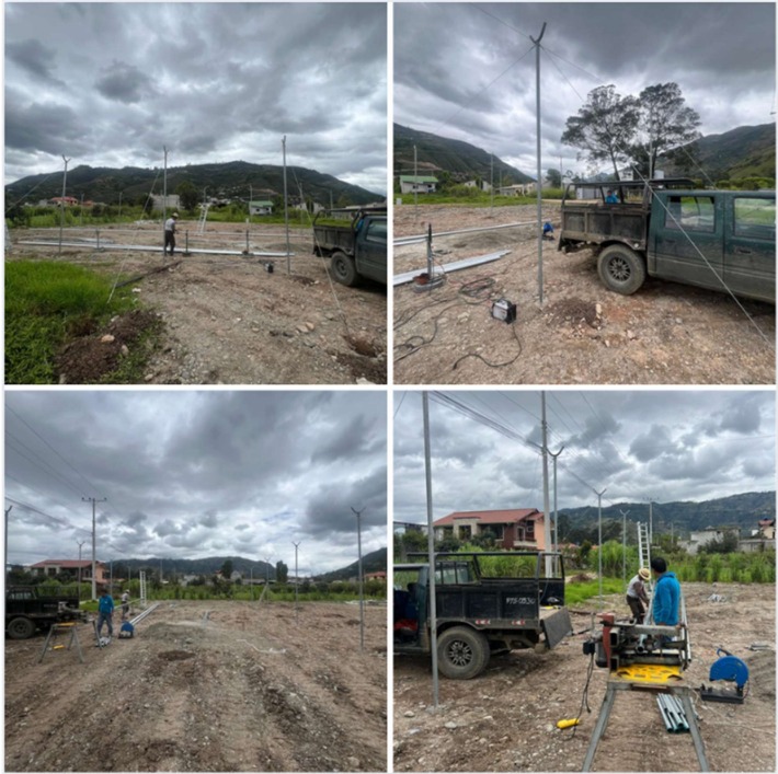 Construcción del Vivero (Tubos)